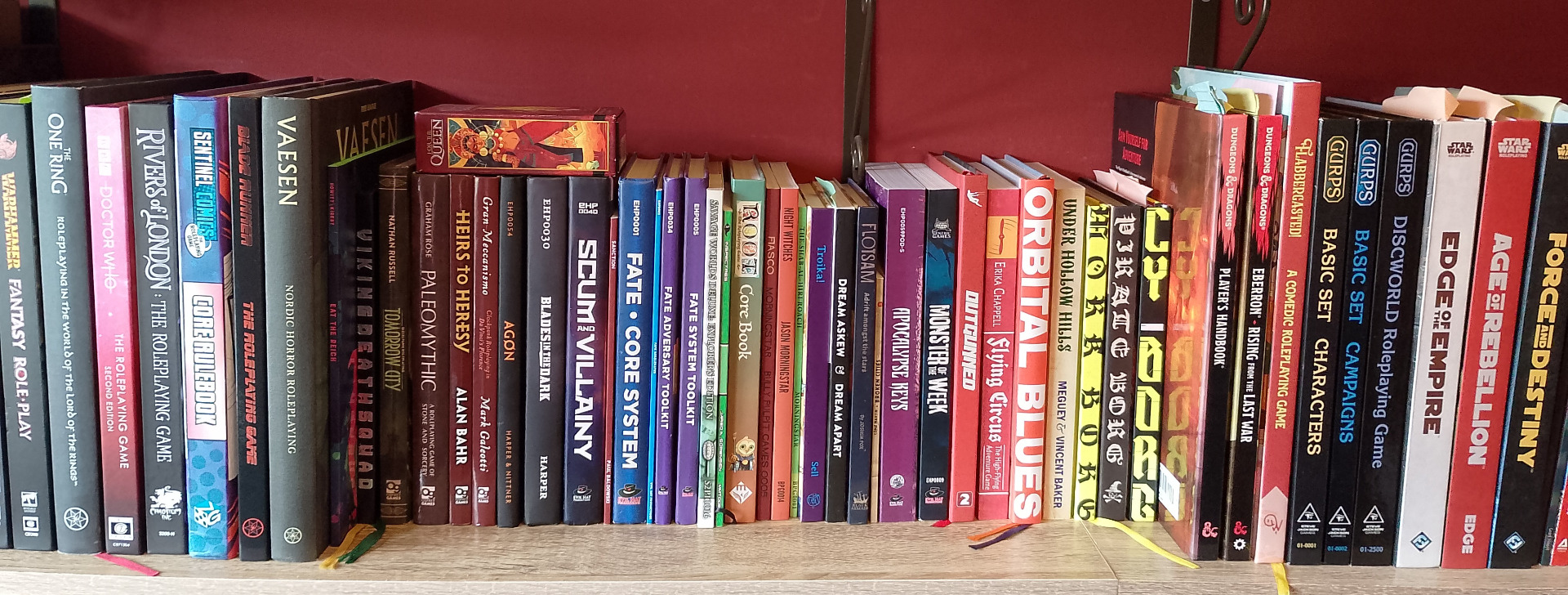 A small selection of my RPG collection